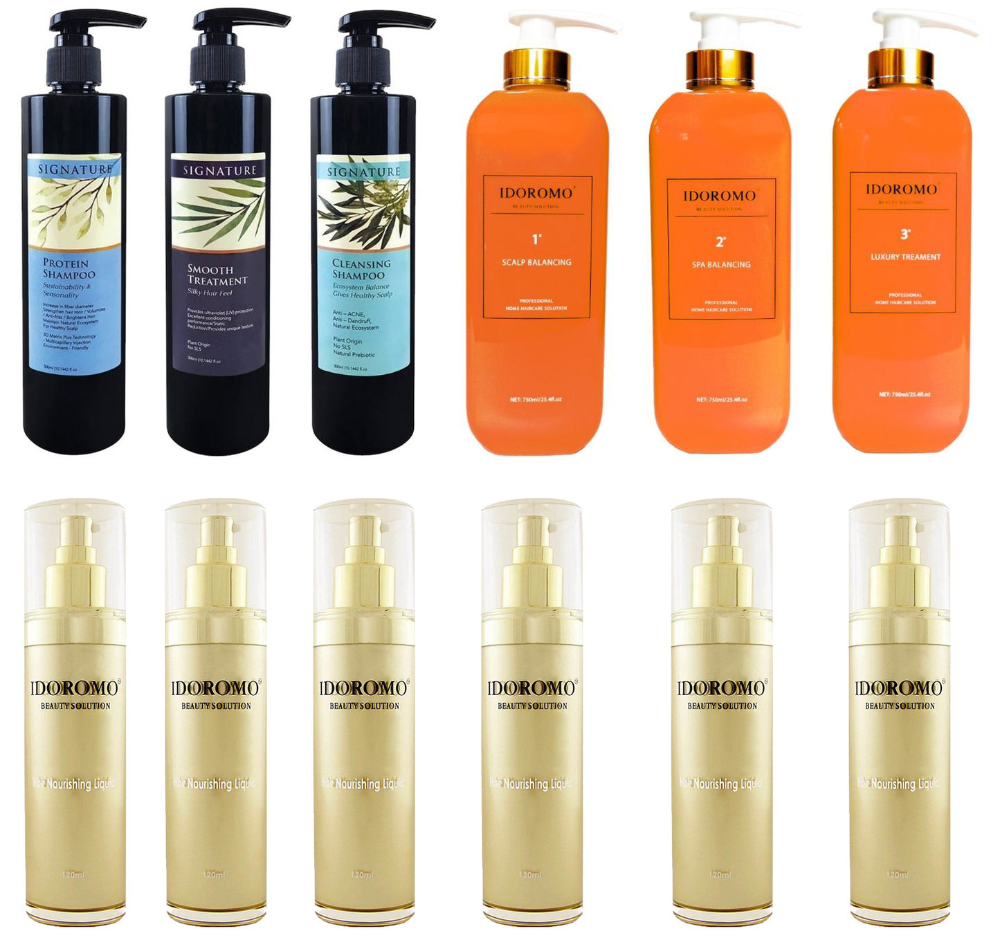 6x Vitamin + Idoromo Classic + Signature Classic Package