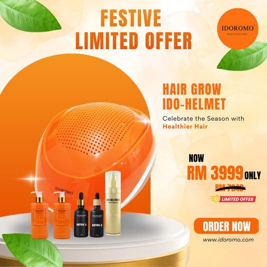 IDO-HELMET HAIR GROW SET